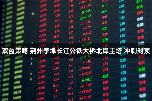 双盈策略 荆州李埠长江公铁大桥北岸主塔 冲刺封顶