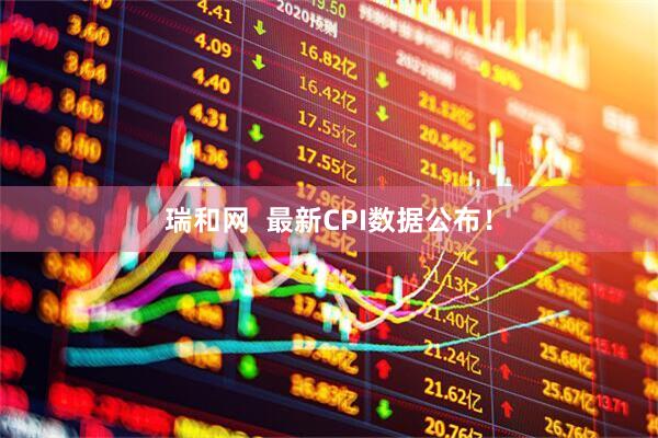 瑞和网  最新CPI数据公布！