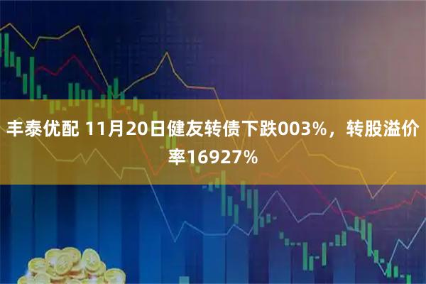 丰泰优配 11月20日健友转债下跌003%，转股溢价率16927%